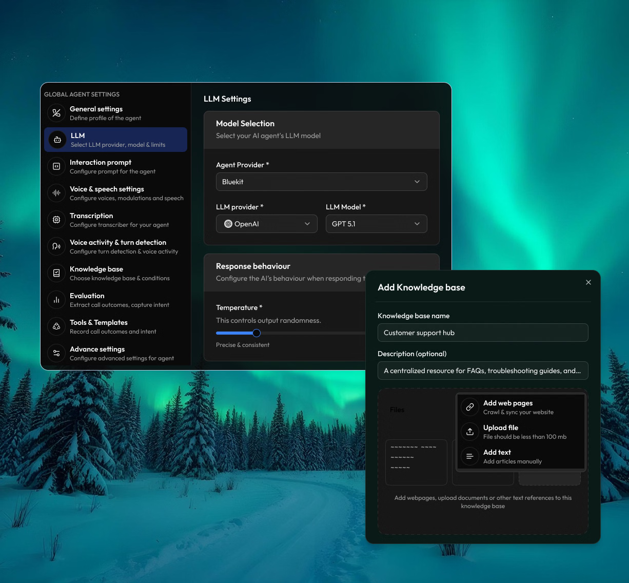 Monitoring guide visual