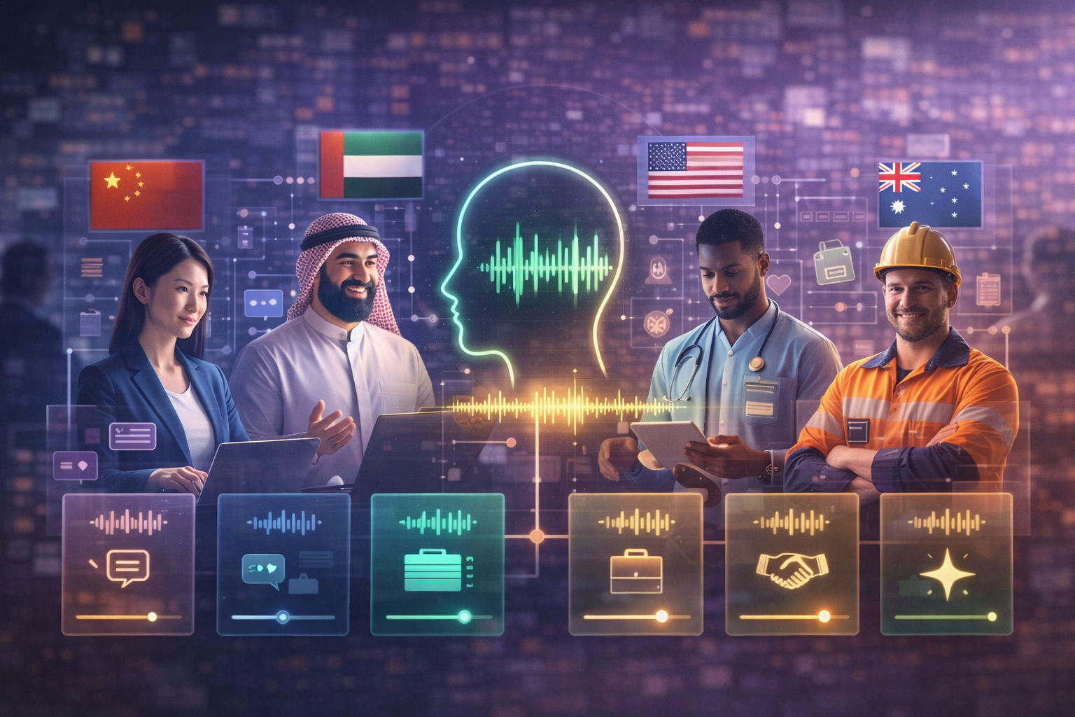 Voice persona visual